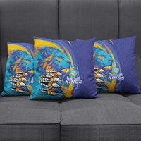 Saint Lucia Cricket Kings Pillow Cover Power Lions of Caribbean - Wonder Print Shop