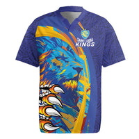 Custom Saint Lucia Cricket Kings Rugby Jersey Power Lions of Caribbean - Wonder Print Shop
