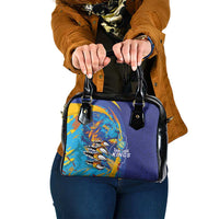 Saint Lucia Cricket Kings Shoulder Handbag Power Lions of Caribbean - Wonder Print Shop