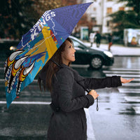 Saint Lucia Cricket Kings Umbrella Power Lions of Caribbean - Wonder Print Shop