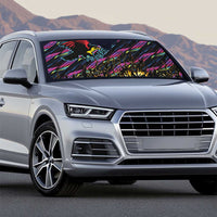 Antigua & Barbuda Cricket Falcons Auto Sun Shade Through The Fire - Wonder Print Shop