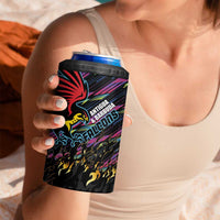 Custom Antigua & Barbuda Cricket Falcons 4 in 1 Can Cooler Tumbler Through The Fire - Wonder Print Shop
