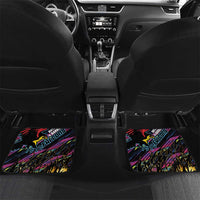 Antigua & Barbuda Cricket Falcons Car Mats Through The Fire - Wonder Print Shop