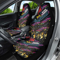 Antigua & Barbuda Cricket Falcons Car Seat Cover Through The Fire - Wonder Print Shop
