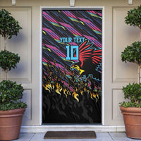 Antigua & Barbuda Cricket Falcons Door Cover Through The Fire - Wonder Print Shop