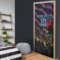 Antigua & Barbuda Cricket Falcons Door Cover Through The Fire - Wonder Print Shop