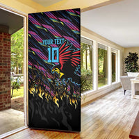 Antigua & Barbuda Cricket Falcons Door Cover Through The Fire - Wonder Print Shop