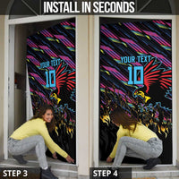 Antigua & Barbuda Cricket Falcons Door Cover Through The Fire - Wonder Print Shop