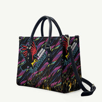 Antigua & Barbuda Cricket Falcons Leather Bag Through The Fire - Wonder Print Shop