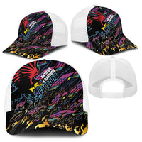 Antigua & Barbuda Cricket Falcons Mesh Trucker Cap Through The Fire - Wonder Print Shop