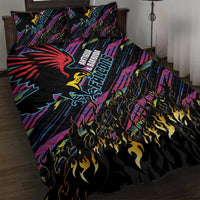Antigua & Barbuda Cricket Falcons Quilt Bed Set Through The Fire - Wonder Print Shop