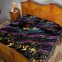 Antigua & Barbuda Cricket Falcons Quilt Bed Set Through The Fire - Wonder Print Shop
