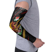Welsh Celtic Arm Sleeves Wales Y Ddraig Goch with Celtic Knot Sporty - Wonder Print Shop