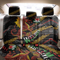 Welsh Celtic Back Car Seat Cover Wales Y Ddraig Goch with Celtic Knot Sporty - Wonder Print Shop