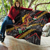 Welsh Celtic Quilt Wales Y Ddraig Goch with Celtic Knot Sporty - Wonder Print Shop