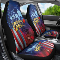 Veterans Day Military Never Forget Forever Honor Car Seat Cover - Wonder Print Shop