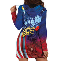 Veterans Day Military Never Forget Forever Honor Hoodie Dress - Wonder Print Shop