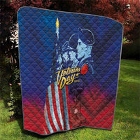 Veterans Day Military Never Forget Forever Honor Quilt - Wonder Print Shop
