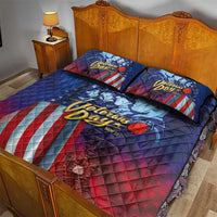 Veterans Day Military Never Forget Forever Honor Quilt Bed Set - Wonder Print Shop