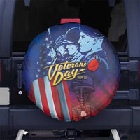 Veterans Day Military Never Forget Forever Honor Spare Tire Cover - Wonder Print Shop