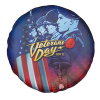 Veterans Day Military Never Forget Forever Honor Spare Tire Cover - Wonder Print Shop