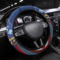 Veterans Day Military Never Forget Forever Honor Steering Wheel Cover - Wonder Print Shop