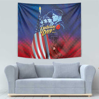 Veterans Day Military Never Forget Forever Honor Tapestry - Wonder Print Shop