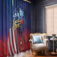 Veterans Day Military Never Forget Forever Honor Window Curtain - Wonder Print Shop