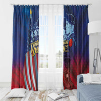 Veterans Day Military Never Forget Forever Honor Window Curtain - Wonder Print Shop