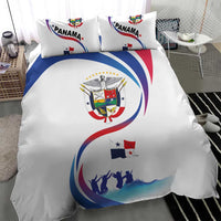 Panama Independence Day Bedding Set Coat of Arms and Freedom - Wonder Print Shop