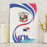 Panama Independence Day Canvas Wall Art Coat of Arms and Freedom - Wonder Print Shop