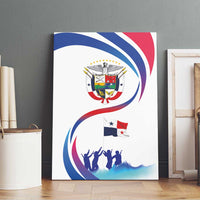 Panama Independence Day Canvas Wall Art Coat of Arms and Freedom - Wonder Print Shop