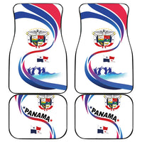Panama Independence Day Car Mats Coat of Arms and Freedom - Wonder Print Shop