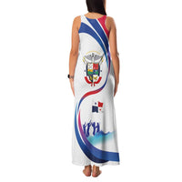 Panama Independence Day Family Matching Tank Maxi Dress and Hawaiian Shirt Coat of Arms and Freedom - Wonder Print Shop