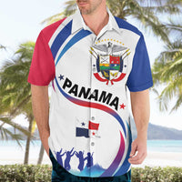 Panama Independence Day Hawaiian Shirt Coat of Arms and Freedom - Wonder Print Shop