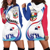 Panama Independence Day Hoodie Dress Coat of Arms and Freedom - Wonder Print Shop