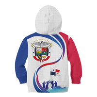 Panama Independence Day Kid Hoodie Coat of Arms and Freedom - Wonder Print Shop