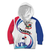 Panama Independence Day Kid Hoodie Coat of Arms and Freedom - Wonder Print Shop