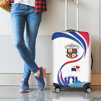 Panama Independence Day Luggage Cover Coat of Arms and Freedom - Wonder Print Shop