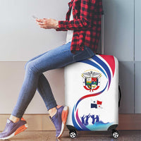 Panama Independence Day Luggage Cover Coat of Arms and Freedom - Wonder Print Shop