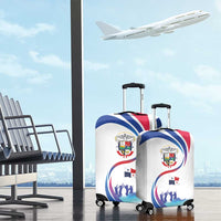 Panama Independence Day Luggage Cover Coat of Arms and Freedom - Wonder Print Shop