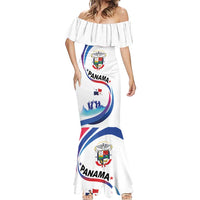 Panama Independence Day Mermaid Dress Coat of Arms and Freedom - Wonder Print Shop