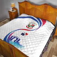 Panama Independence Day Quilt Coat of Arms and Freedom - Wonder Print Shop