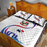Panama Independence Day Quilt Bed Set Coat of Arms and Freedom - Wonder Print Shop
