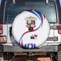Panama Independence Day Spare Tire Cover Coat of Arms and Freedom - Wonder Print Shop