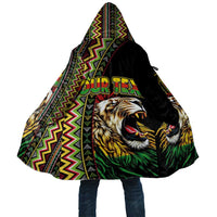 Personalized Jamaican Reggae-One Love Cloak Tribal African Pattern and Roaring Lion - Wonder Print Shop