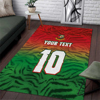 Custom Bangladesh Cricket-The Tigers Area Rug
