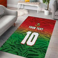 Custom Bangladesh Cricket-The Tigers Area Rug