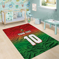 Custom Bangladesh Cricket-The Tigers Area Rug