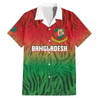 Custom Bangladesh Cricket-The Tigers Family Matching Mermaid Dress and Hawaiian Shirt